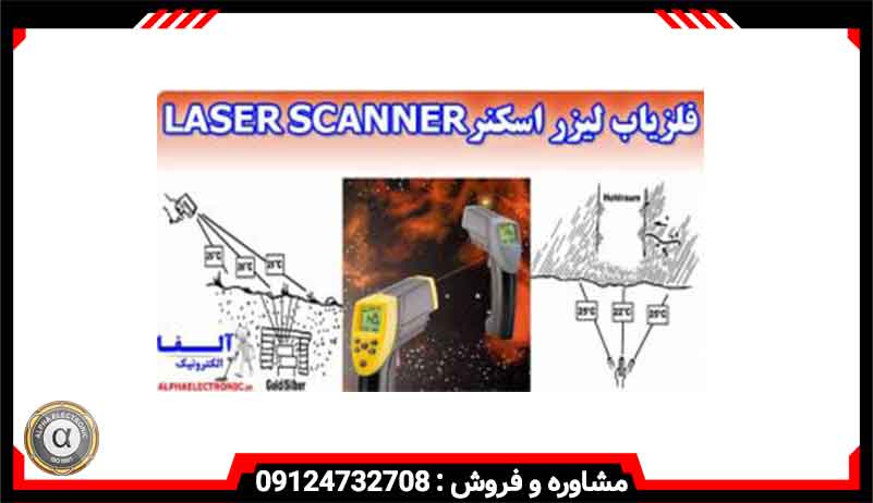 فلزیاب لیزر اسکنر laser scanner